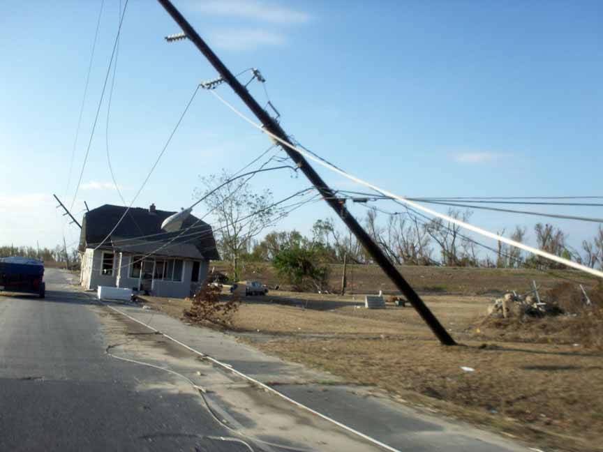 Photos from Plaquemines and St. Bernard Parish after Hurricane Katrina